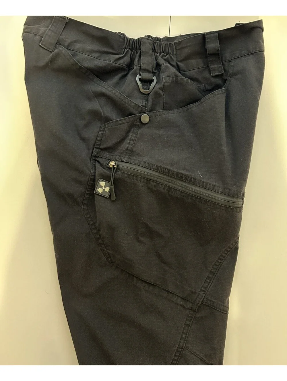 Outdoor Tactics Men's XL Black Cargo Pants Multiple Pockets Reinforced Knees